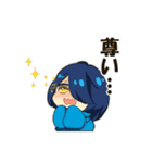 れかぽん月鏡スタンプ 2（個別スタンプ：14）