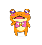 カエルの妖精ツナ缶（個別スタンプ：23）