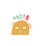 Chubby puppies！（個別スタンプ：8）
