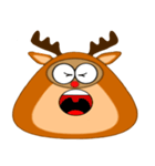 Snow Deer Emo（個別スタンプ：20）