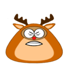 Snow Deer Emo（個別スタンプ：22）