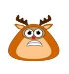 Snow Deer Emo（個別スタンプ：23）