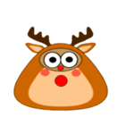 Snow Deer Emo（個別スタンプ：27）