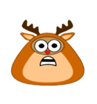 Snow Deer Emo（個別スタンプ：29）