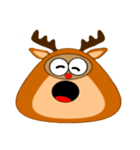 Snow Deer Emo（個別スタンプ：39）