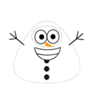 Snowman Emo（個別スタンプ：3）