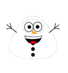 Snowman Emo（個別スタンプ：4）