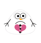 Snowman Emo（個別スタンプ：8）