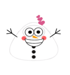 Snowman Emo（個別スタンプ：10）