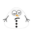 Snowman Emo（個別スタンプ：12）