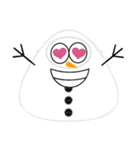 Snowman Emo（個別スタンプ：13）