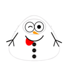 Snowman Emo（個別スタンプ：14）