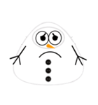 Snowman Emo（個別スタンプ：17）