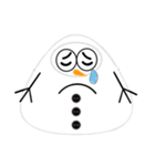 Snowman Emo（個別スタンプ：19）