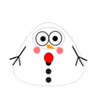 Snowman Emo（個別スタンプ：28）