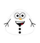 Snowman Emo（個別スタンプ：32）