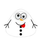 Snowman Emo（個別スタンプ：33）