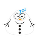 Snowman Emo（個別スタンプ：37）