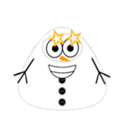 Snowman Emo（個別スタンプ：39）