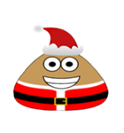 Red Santa Emo（個別スタンプ：3）