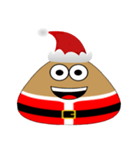 Red Santa Emo（個別スタンプ：4）