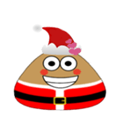 Red Santa Emo（個別スタンプ：8）