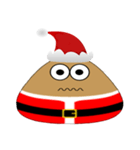 Red Santa Emo（個別スタンプ：21）