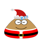 Red Santa Emo（個別スタンプ：36）