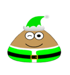 Green Santa Emo（個別スタンプ：2）
