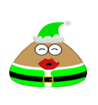Green Santa Emo（個別スタンプ：8）