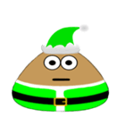 Green Santa Emo（個別スタンプ：12）