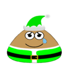 Green Santa Emo（個別スタンプ：15）