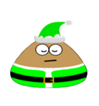Green Santa Emo（個別スタンプ：26）