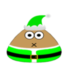 Green Santa Emo（個別スタンプ：28）