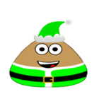 Green Santa Emo（個別スタンプ：31）