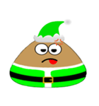 Green Santa Emo（個別スタンプ：33）