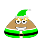 Green Santa Emo（個別スタンプ：38）