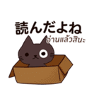 猫 : 今日の若者言葉（個別スタンプ：12）