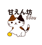 猫 : 今日の若者言葉（個別スタンプ：39）