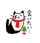 クリスマス用の猫のスタンプ（個別スタンプ：13）