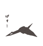 ブラックおりちゃん（個別スタンプ：37）