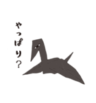 ブラックおりちゃん（個別スタンプ：38）