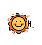 I am the sun！ (Korean ver.)（個別スタンプ：2）
