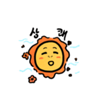 I am the sun！ (Korean ver.)（個別スタンプ：14）