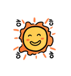 I am the sun！ (Korean ver.)（個別スタンプ：19）