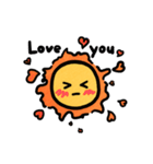 I am the sun！ (English ver.)（個別スタンプ：1）