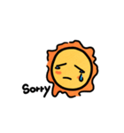 I am the sun！ (English ver.)（個別スタンプ：12）