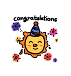 I am the sun！ (English ver.)（個別スタンプ：17）