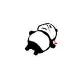 鼻血パンダ（個別スタンプ：14）