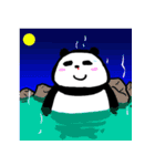 鼻血パンダ（個別スタンプ：32）